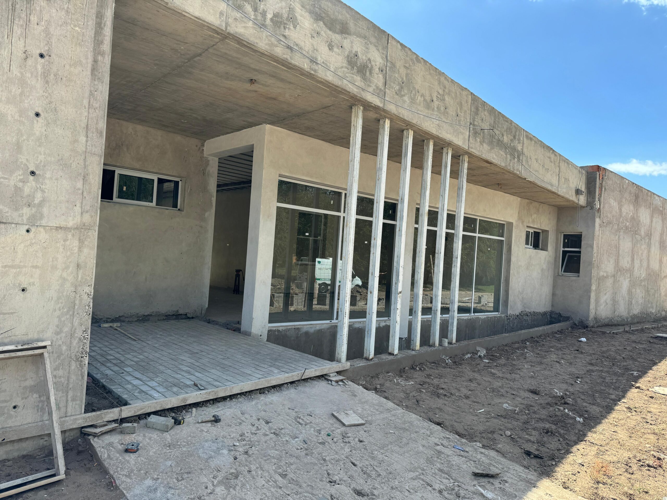 Avanza la obra del Hospital Nivel III de Uriburu