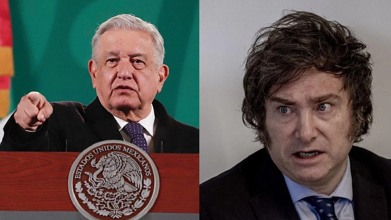 El mexicano López Obrador le respondió a Milei: «no comprendo cómo los argentinos lo votaron»