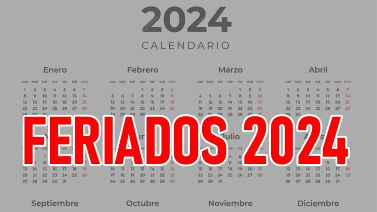 Fijate cuándo es el próximo finde largo