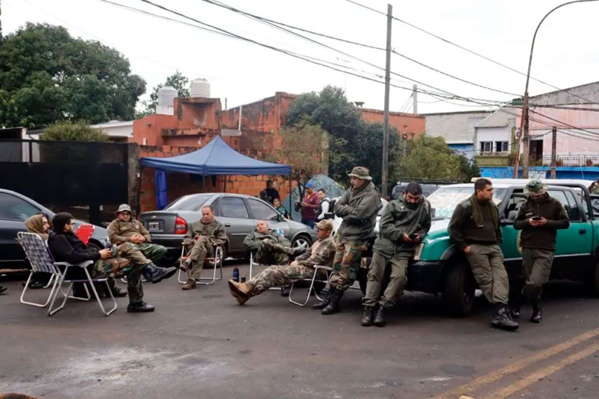 Crece la tensión en Misiones y ahora hasta los guardaparques se suman a las protestas