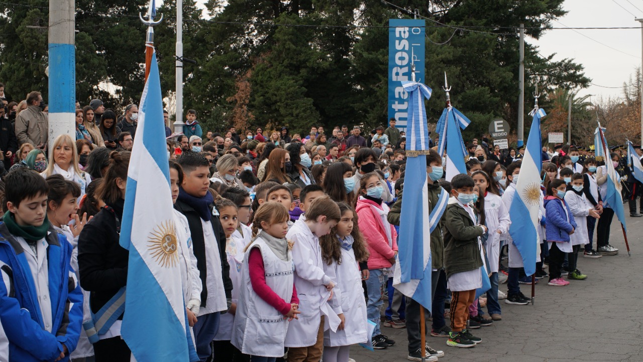 El acto central por el “Día de la Bandera” será en Santa Rosa