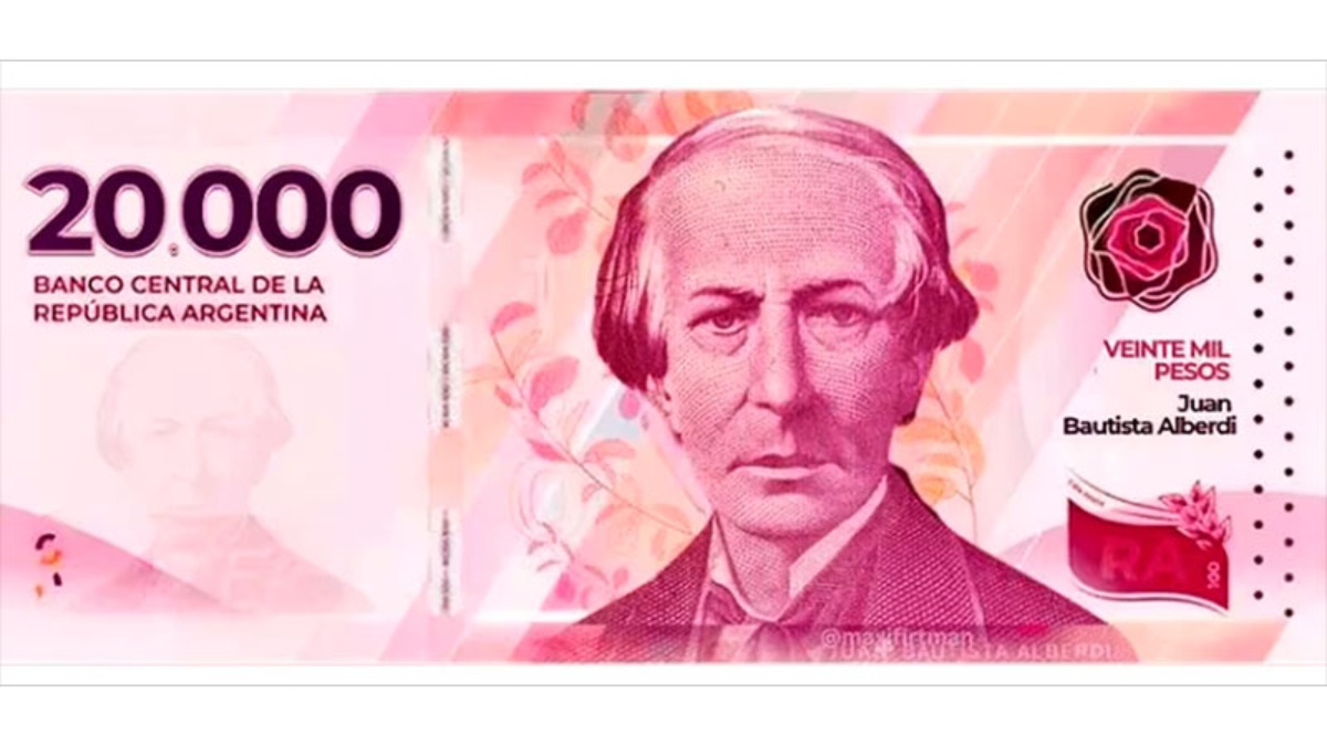 Se vienen los billetes de 20 mil: mirá cuando empiezan a circular