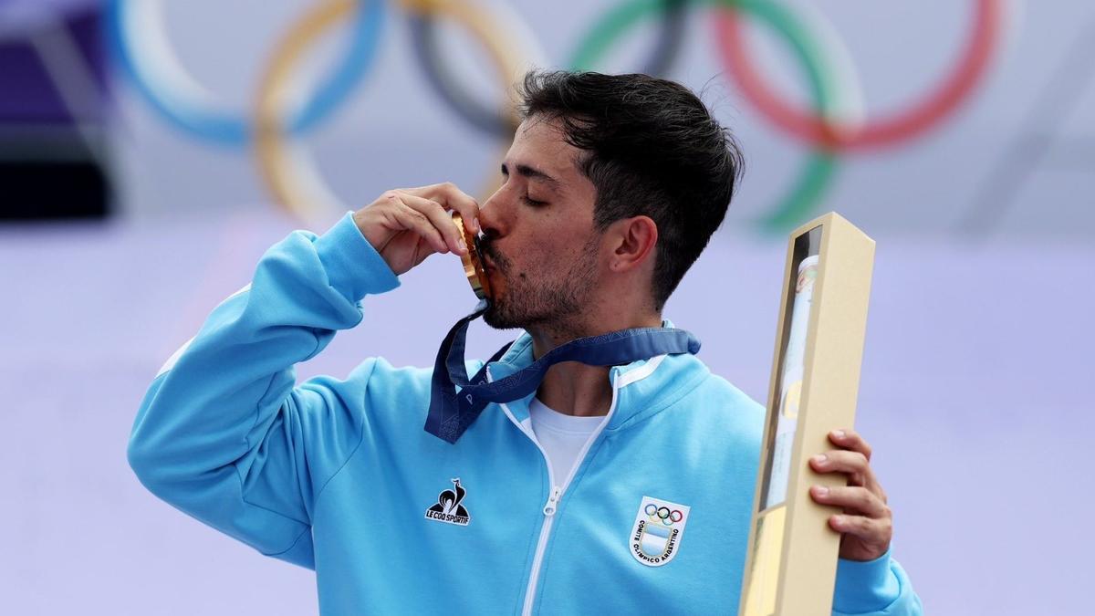 Primera medalla dorada para Argentina: ¡aplausos para Maligno Torres que hizo historia con la bici!