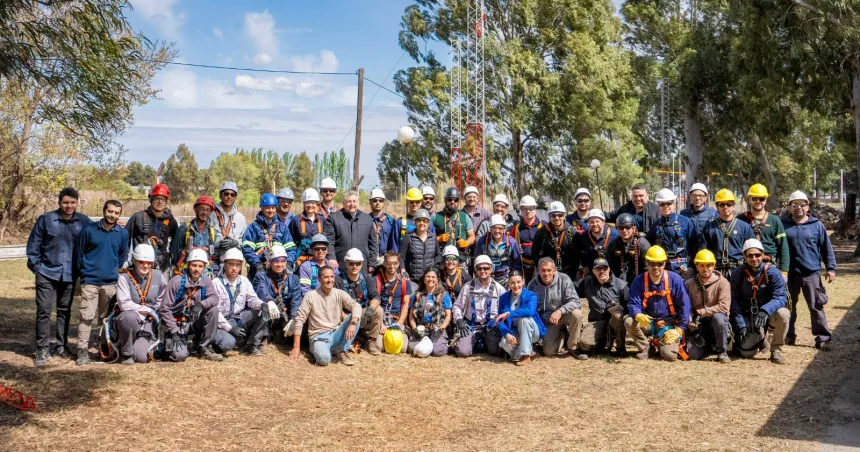 El sindicato de Telecomunicaciones organizó capacitación de “torrista – antenista”  en Pico