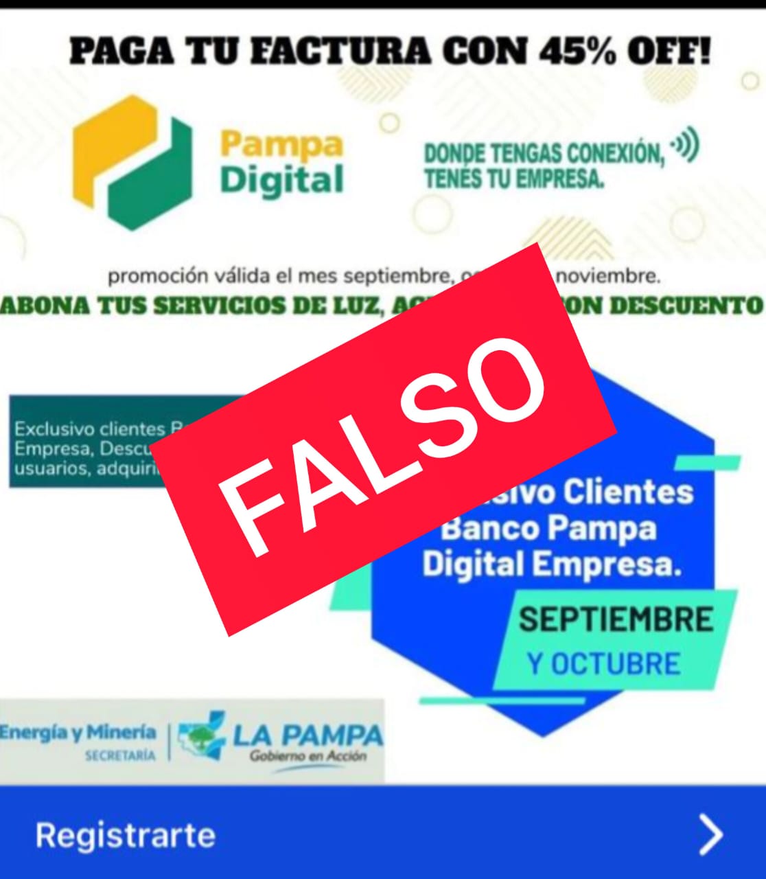 Prestá atención: alertan posibilidad de fraudes invocando a organismo gubernamental pampeano