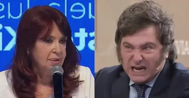 CFK le respondió a Milei: «aunque me maten, vos como presidente das vergüenza ajena»