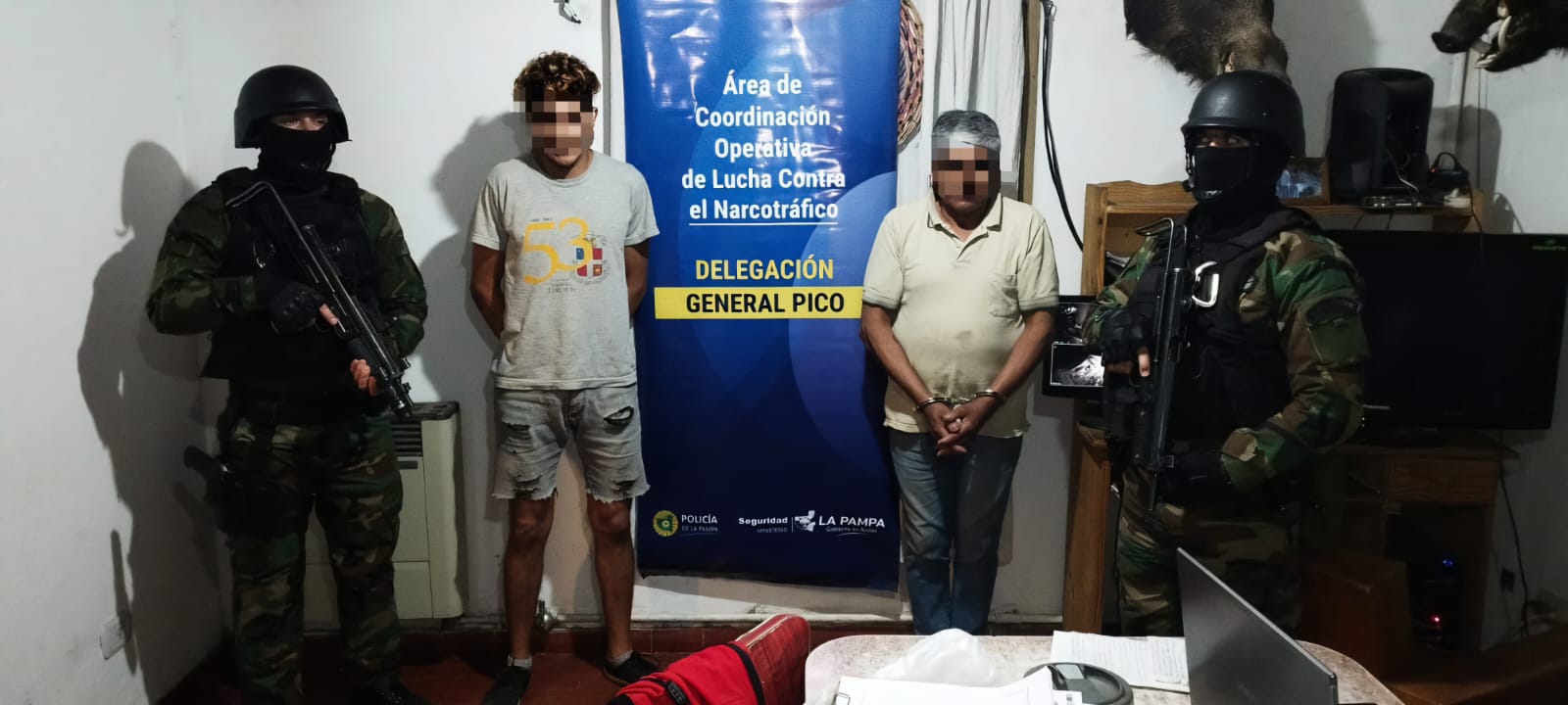 Operativo: secuestraron droga y detuvieron a dos personas en Pico