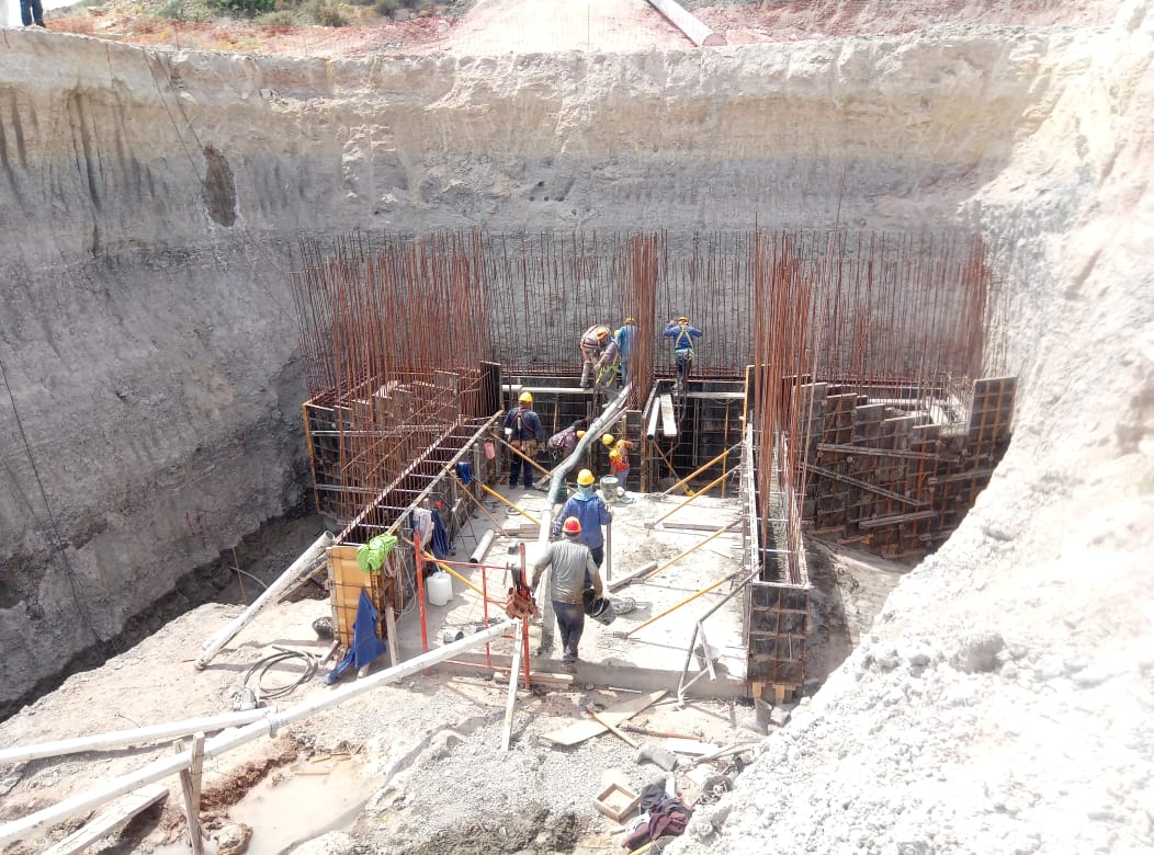 Avanza una obra estratégica para el desarrollo productivo en Casa de Piedra