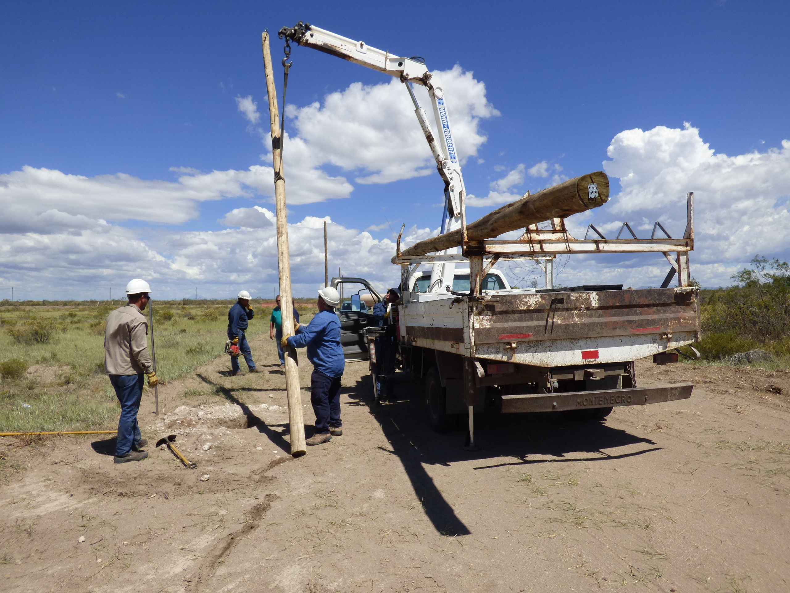 Acueductos, pozos y otras obras: trabajan para potenciar la provisión de agua potable en La Humada