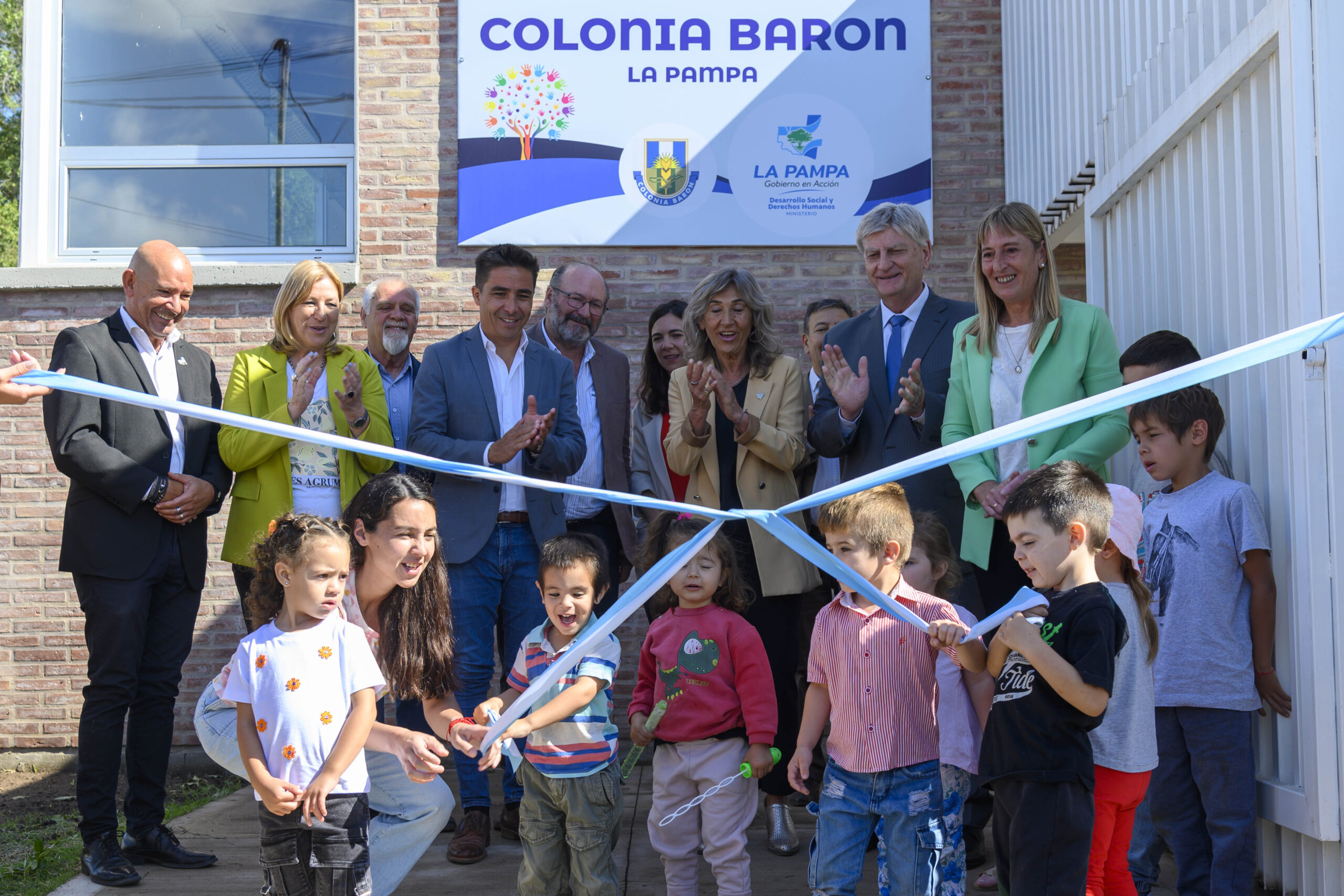 Ziliotto inauguró en Barón el CDI abandonado por Nación