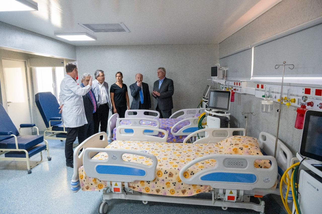 Ziliotto inauguró la ampliación del Servicio de Pediatría y la UTI Pediátrica del Hospital Centeno de Pico