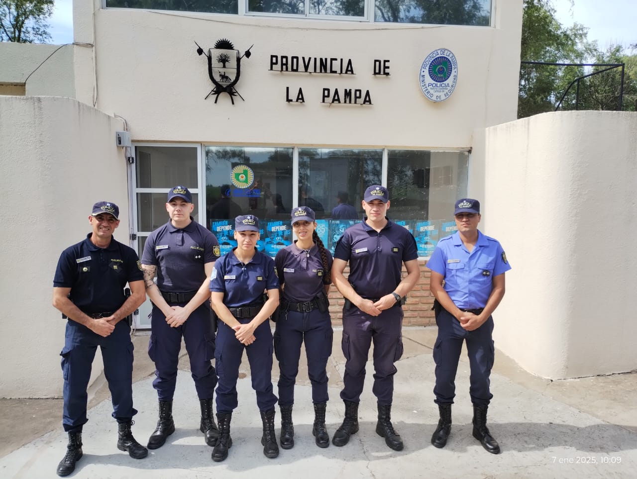 Monitorearon las prácticas de aspirantes a agentes y cadetes de la Policía pampeana