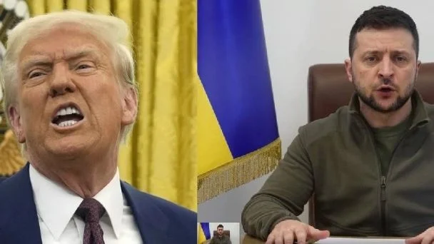 Trump llamó «dictador» al presidente de Ucrania Volodymyr Zelensky