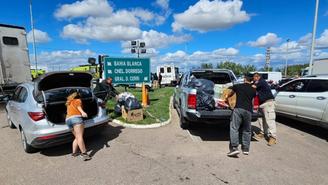 Abrieron un registro de voluntarios para ayudar en la reconstrucción de Bahía Blanca