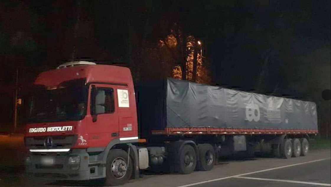 Un camionero uruguayo manejaba borracho por la 5