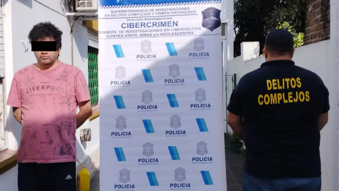Cayó uno de los mayores distribuidores de imágenes de abuso infantil del país