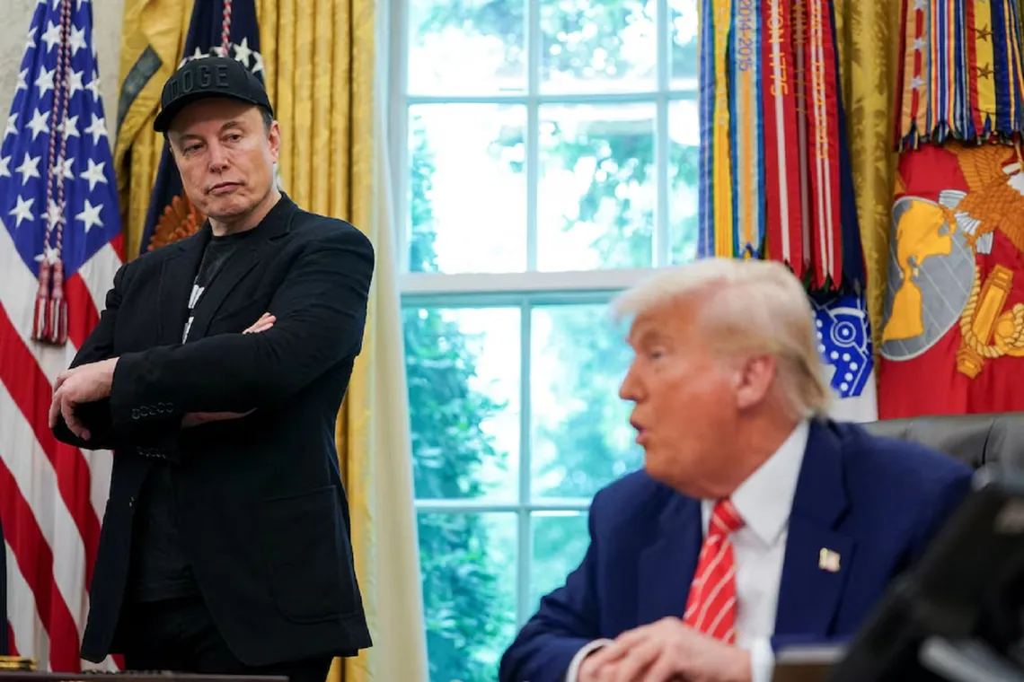 Se terminó el amor: fuerte pelea pública entre Trump y Elon Musk
