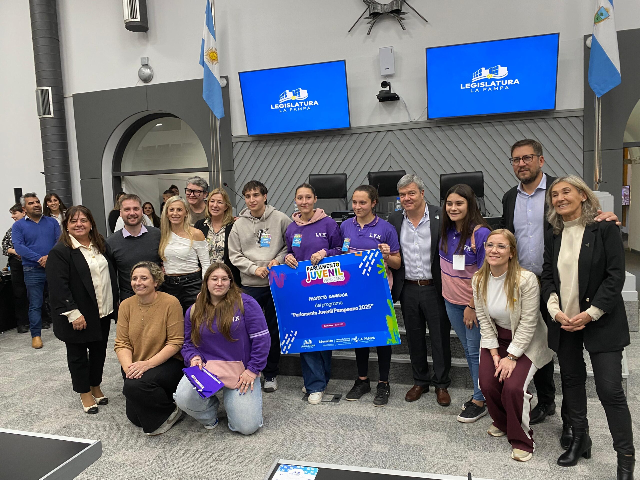 Un proyecto de Caleufú ganó la Edición 2025 del Parlamento Juvenil