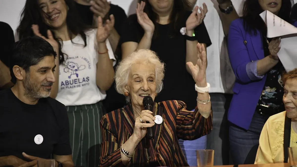 Abuelas de Plaza de Mayo anunció que encontraron al nieto recuperado 140