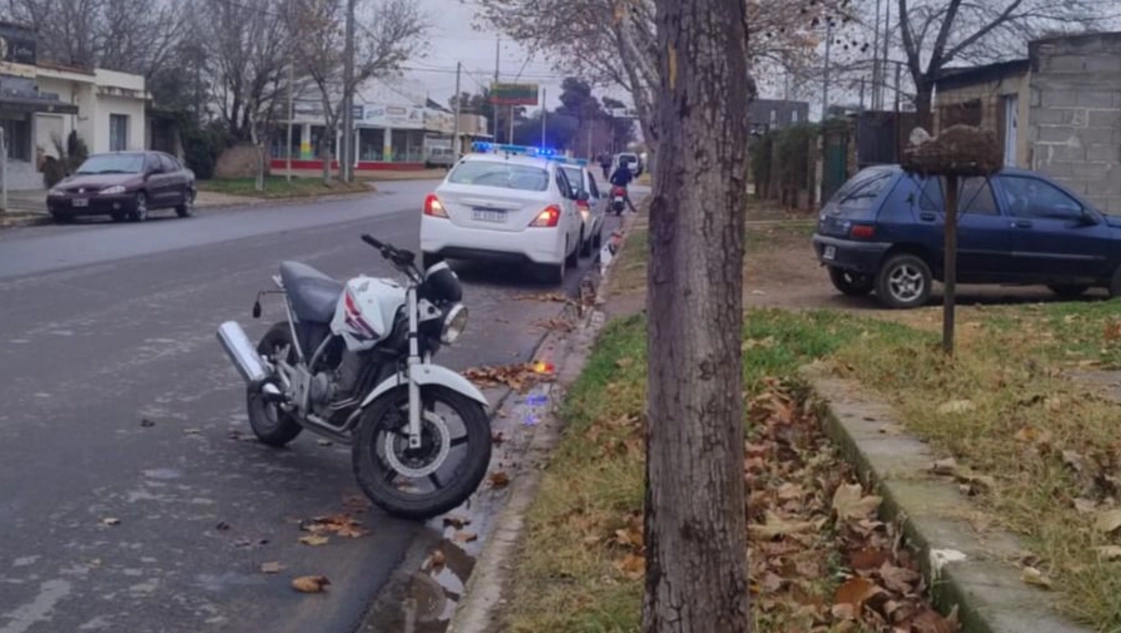 Realicó: robaron una moto pero después la abandonaron