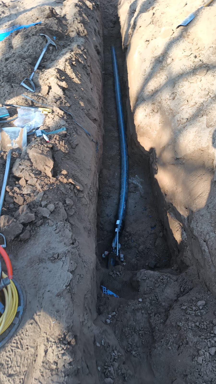 Ampliaron la red de agua potable en Uriburu