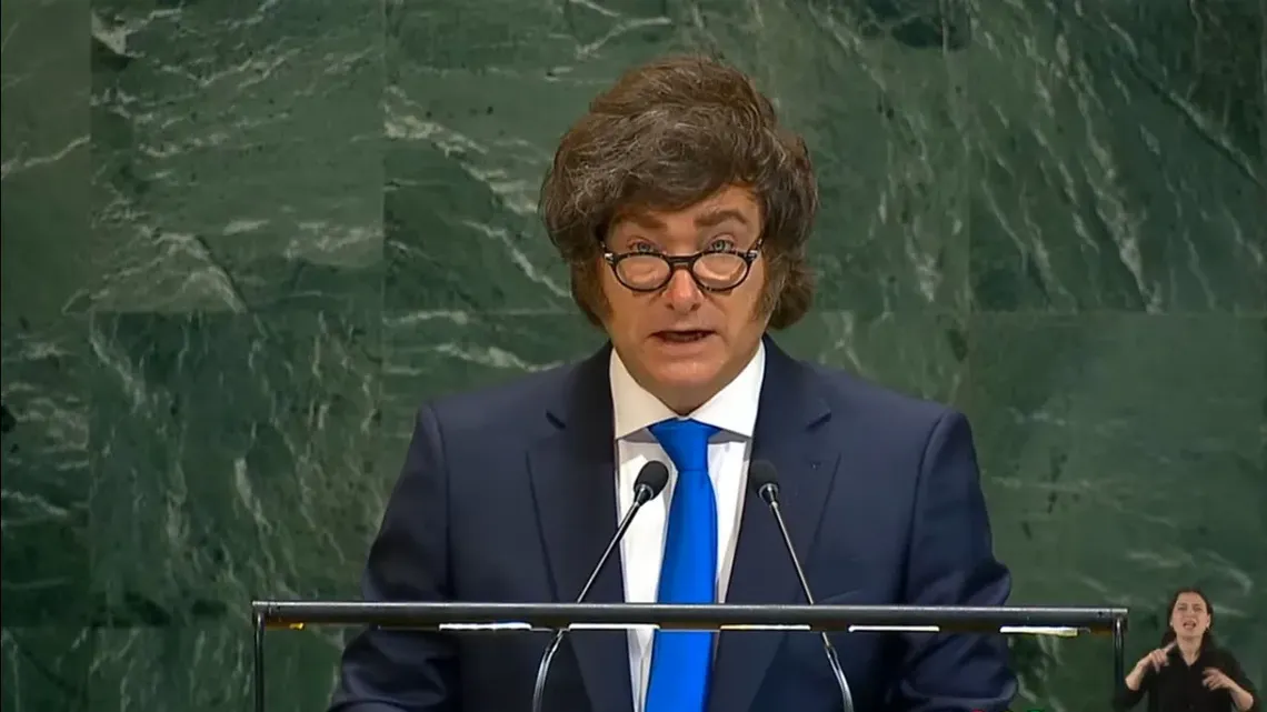 Milei criticó a la ONU en su discurso frente a la Asamblea General