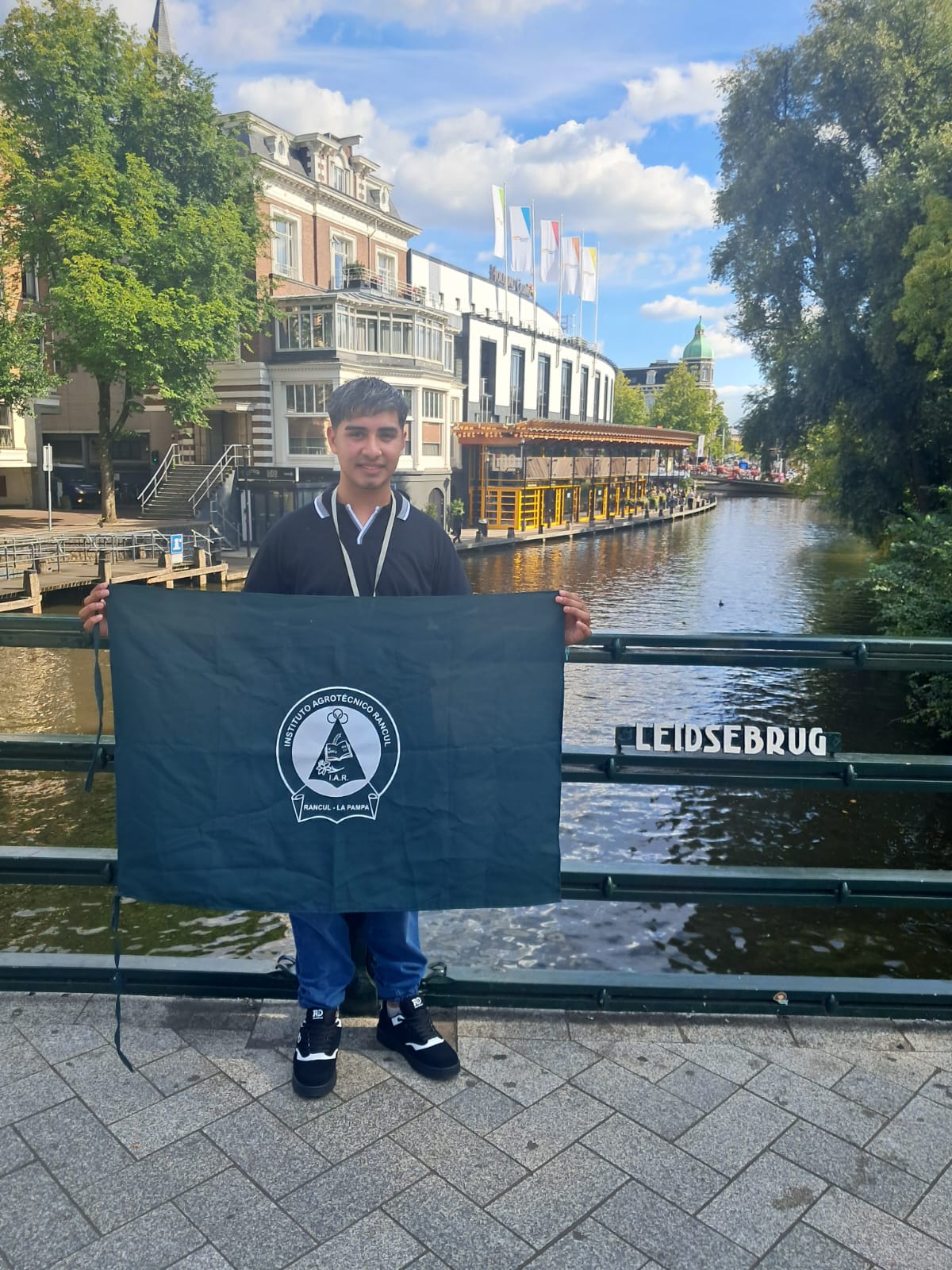 Estudiante de Rancul representó a la Argentina en Países Bajos con su relato sobre la diversidad