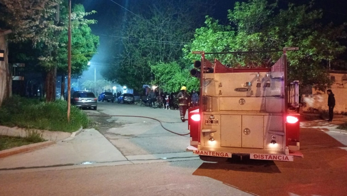 Desperfecto en un lavarropas provocó incendio en el barrio Matadero