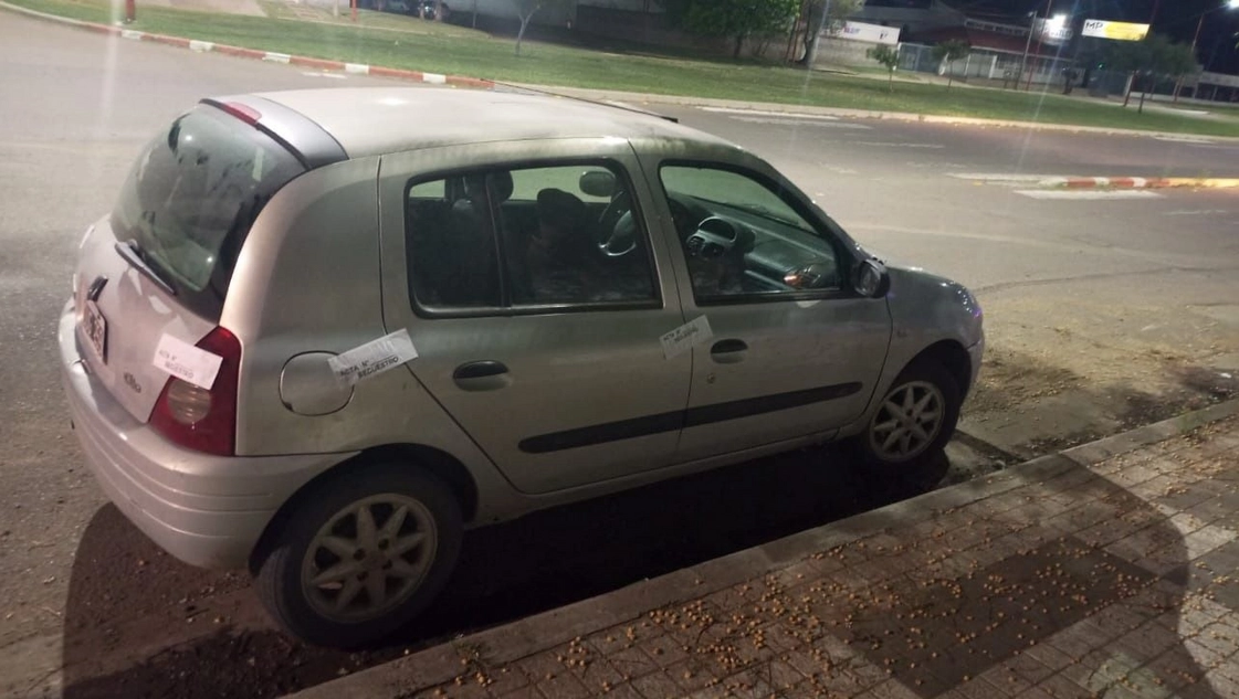 Borracho se chocó un cantero de la Circunvalación