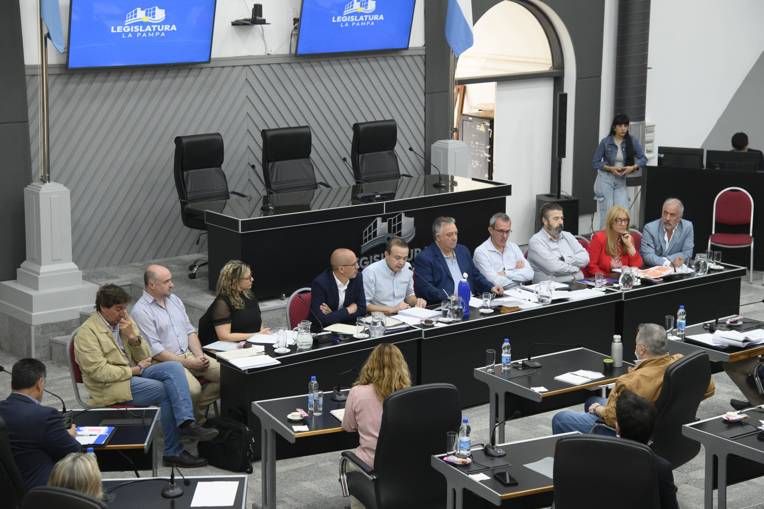 Vanini estuvo en la legislatura y detalló el presupuesto de la Secretaría General