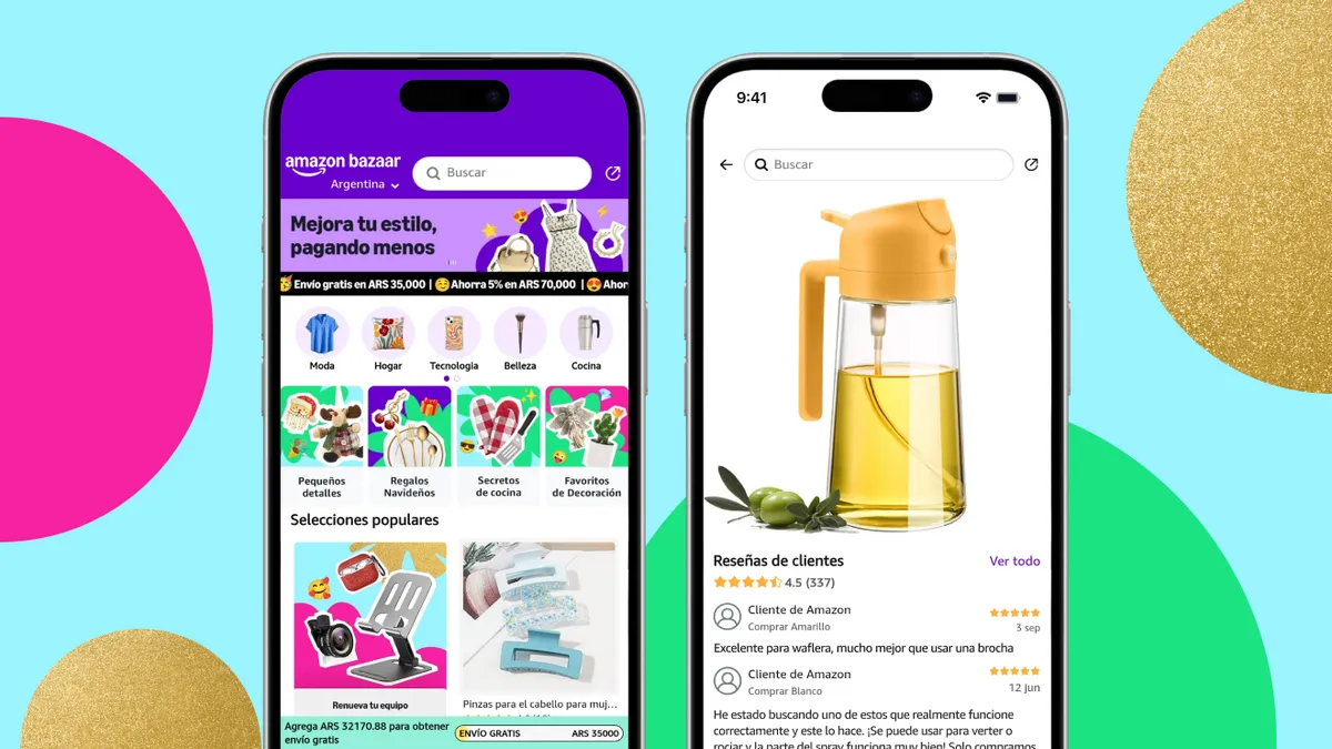 Llega Amazon Bazaar la app que va a competir con Mercado Libre, Shein y Temu