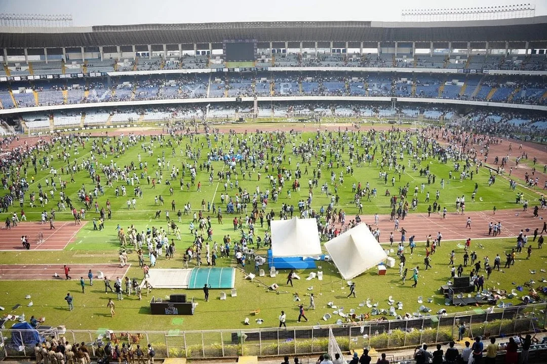 De la euforia al caos: la visita de Messi a la India terminó en disturbios