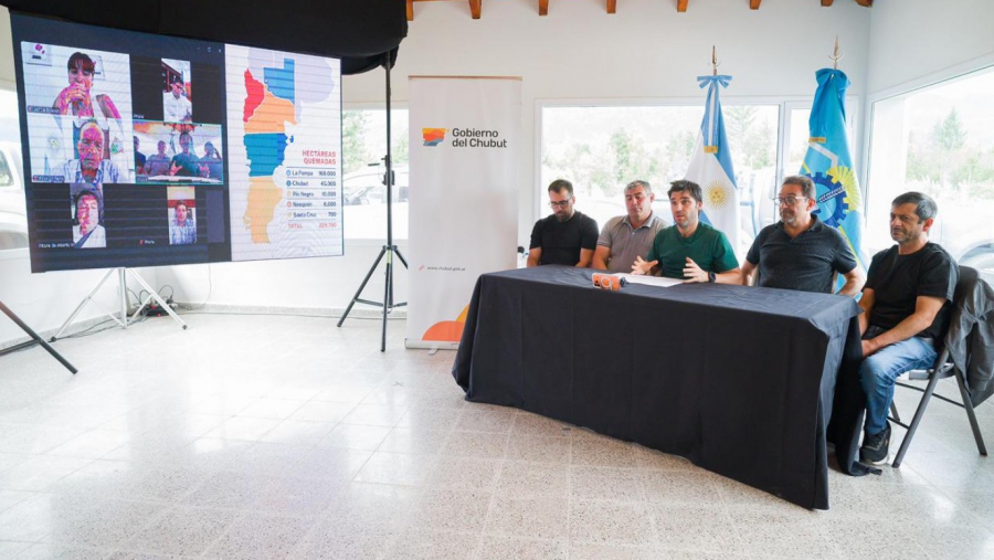 La Pampa se sumó al proyecto de emergencia ígnea en provincias patagónicas