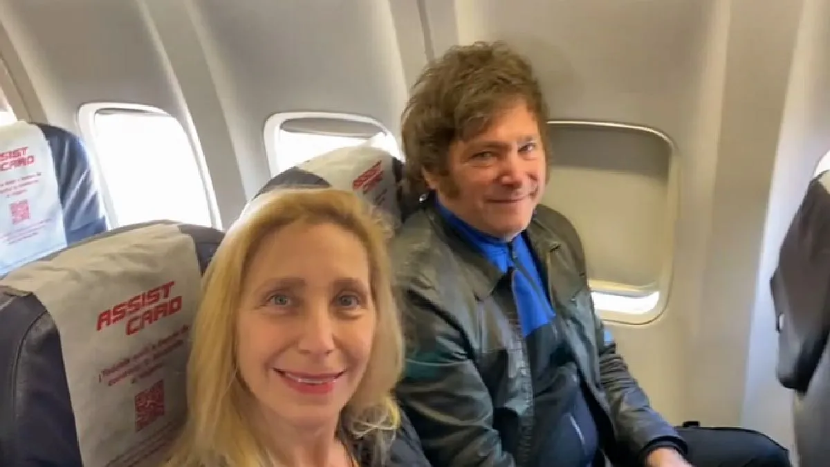 Milei vuela a Estados Unidos