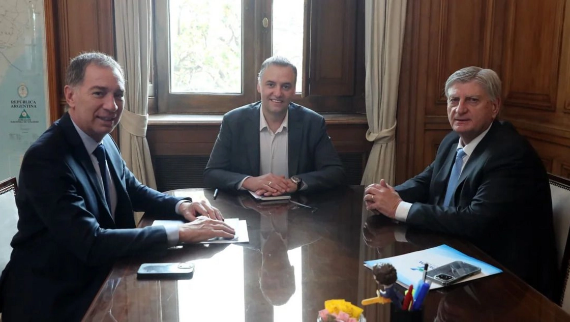 Ziliotto se juntó con Adorni y Santilli