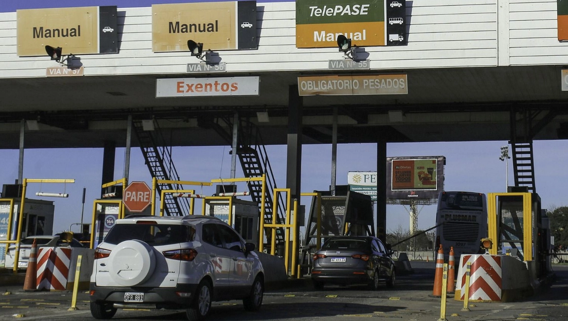 Los peajes de rutas nacionales aumentan hasta 19%
