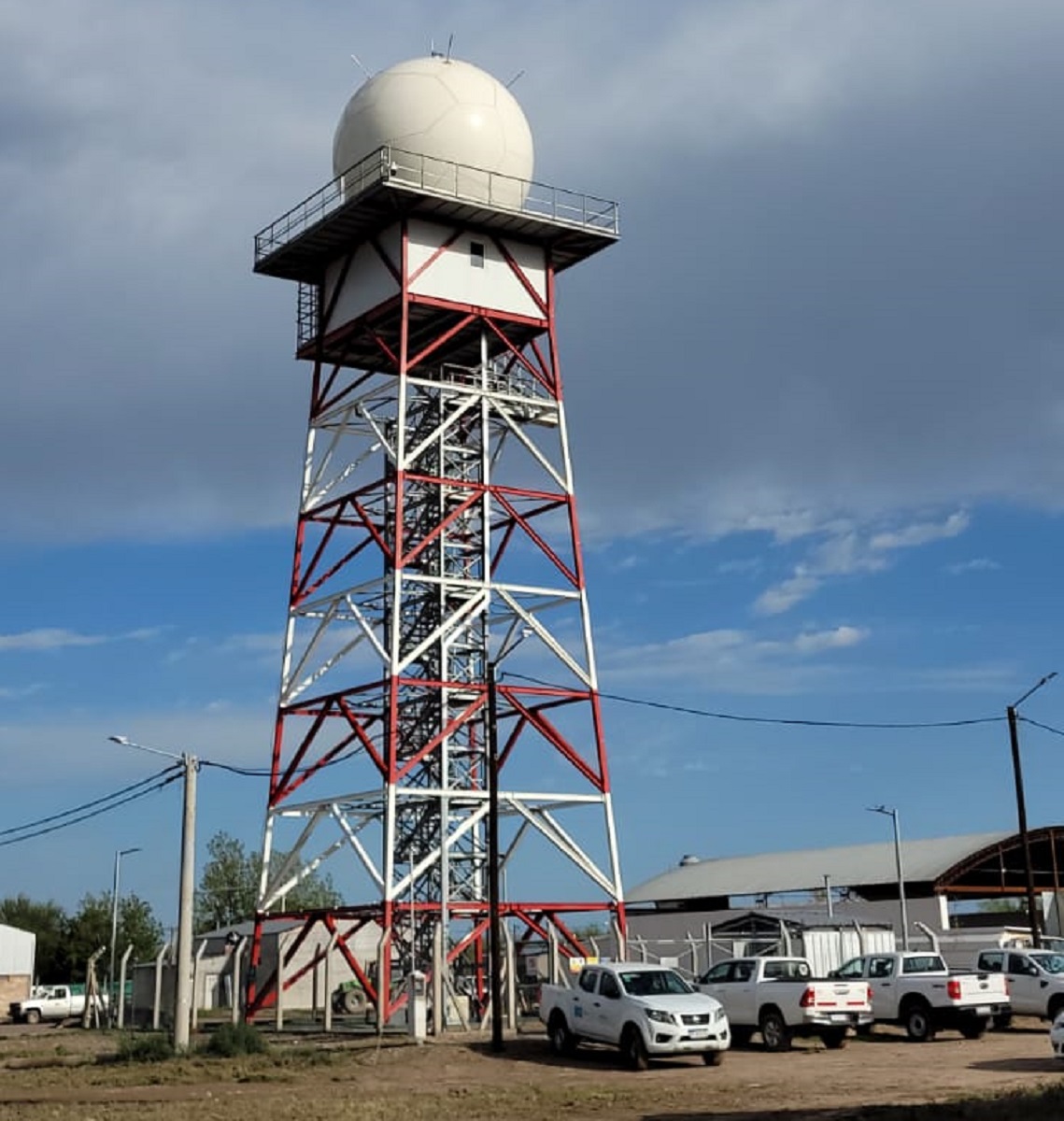 Funciona: el radar de Santa Isabel quedó integrado al Sistema Nacional de Radares Meteorológicos
