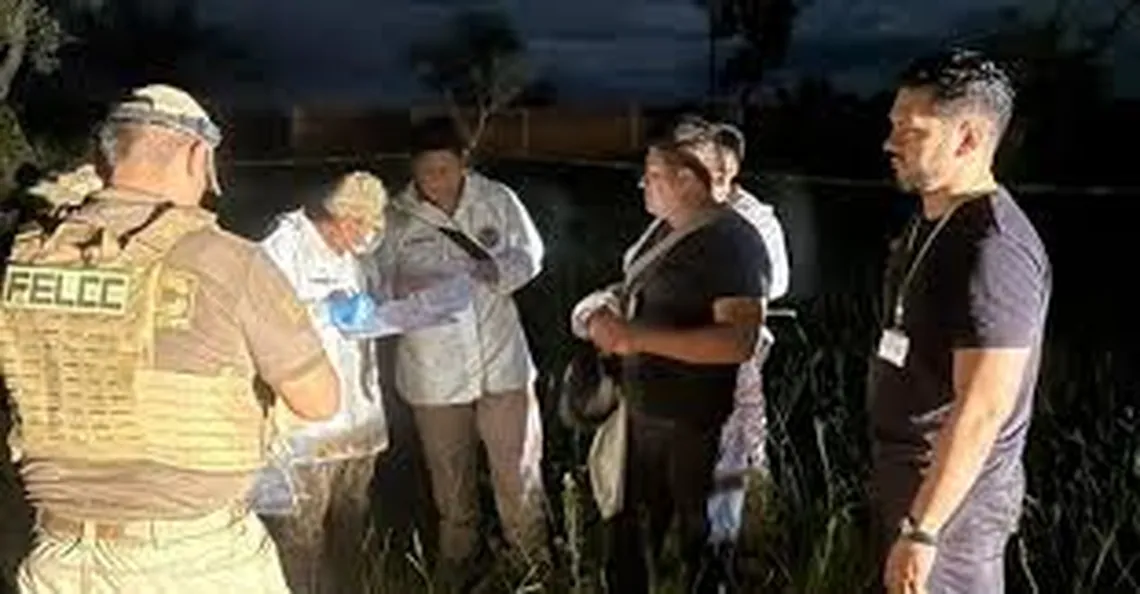 Santa Cruz: encontraron enterrado en un baldío a un brasileño con nueve tiros en la cabeza