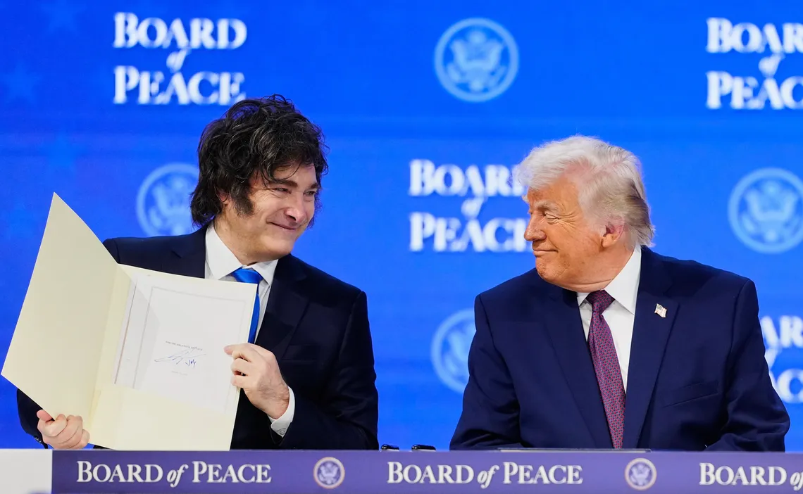 Milei llegó Miami y se encontrará con Trump