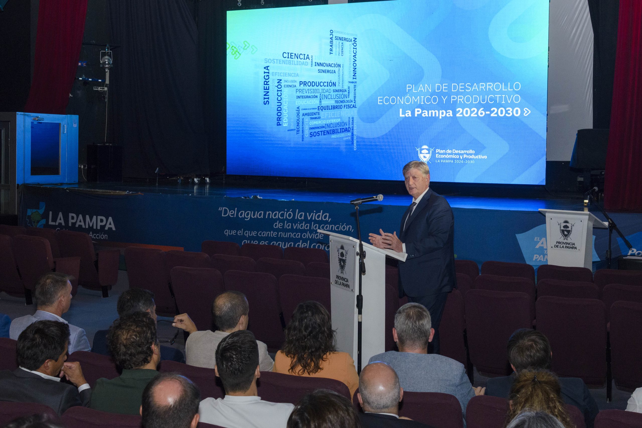 Ziliotto presentó el Plan de Desarrollo Económico y Productivo 2026-2030