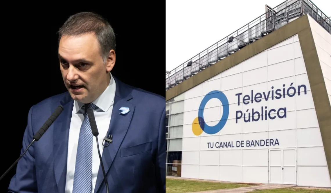 Adorni volador: la PSA fue a la TV Pública en busca de los contratos con Grandio