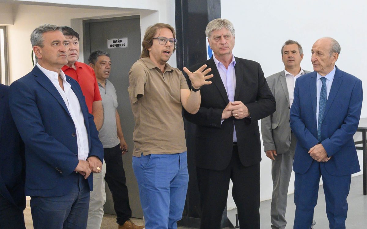 Ziliotto recorrió la Planta de Tratamiento de Residuos Biopatogénicos que funciona en Toay