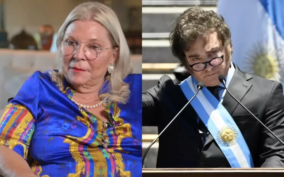 Lilita tildó a Milei de guarango por usar un lenguaje vulgar y anal