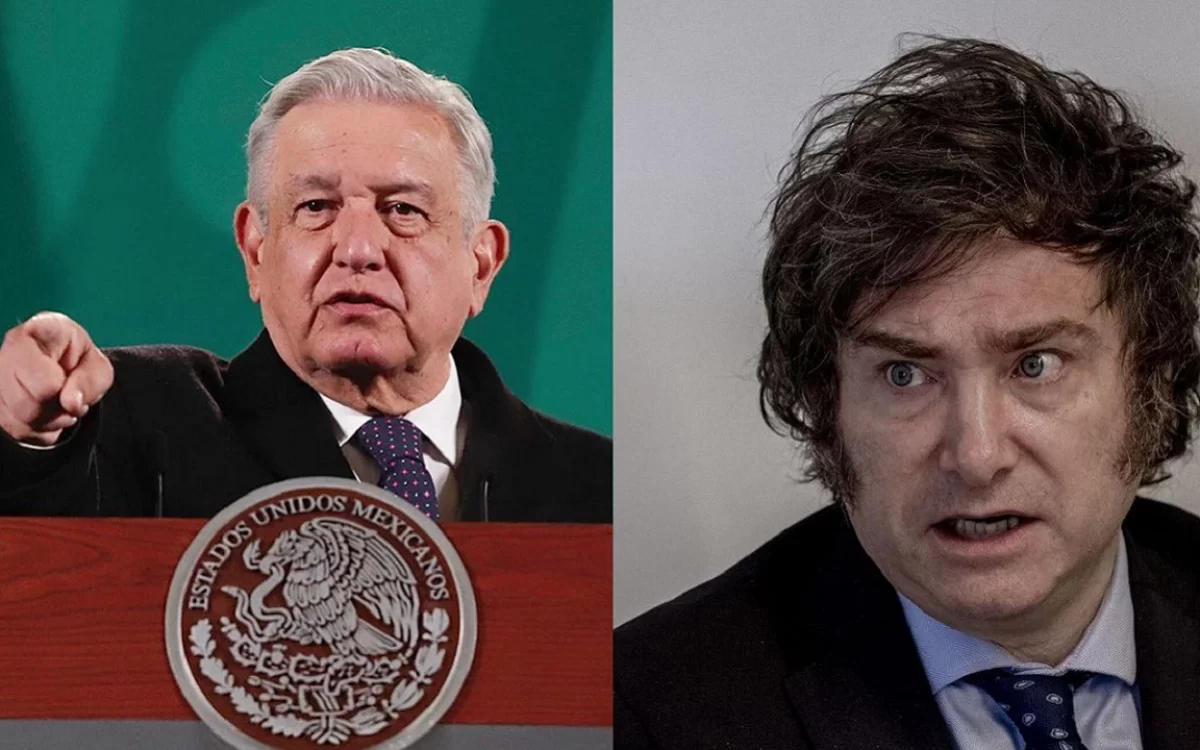 El mexicano López Obrador le respondió a Milei: «no comprendo cómo los argentinos lo votaron»
