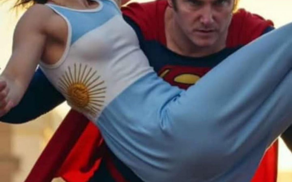 “El Superman argentino: Milei al rescate de la República”