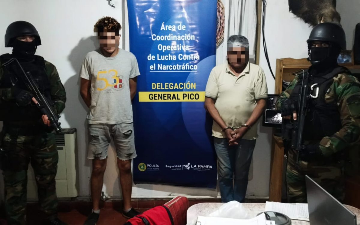 Operativo: secuestraron droga y detuvieron a dos personas en Pico