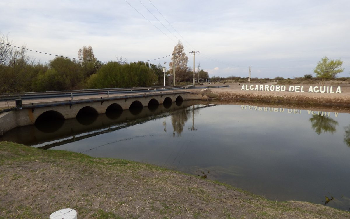 Las aguas del Atuel pasan por Algarrobo del Águila pero son las que “Mendoza no usa y deja correr”