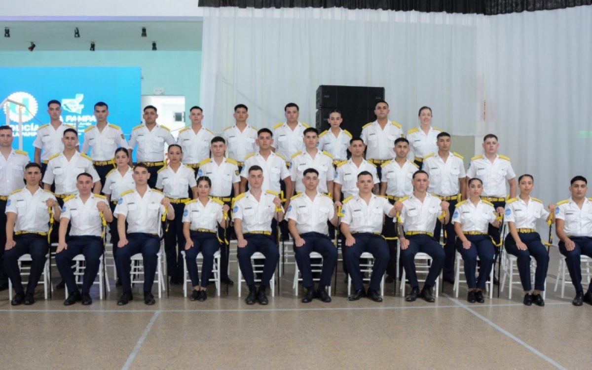 Egresaron 31 nuevos Oficiales Ayudantes de la Policía pampeana
