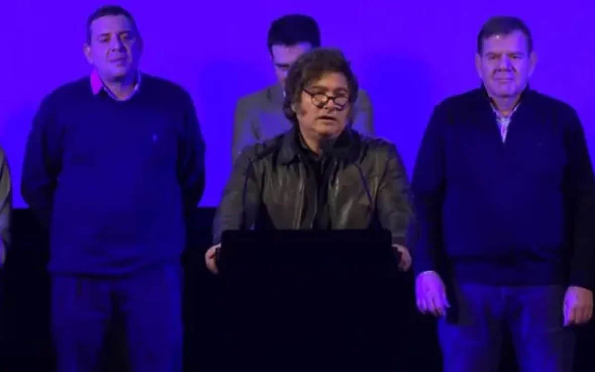 Con un filoso discurso, Milei lanzó la campaña bonaerense