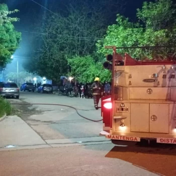Desperfecto en un lavarropas provocó incendio en el barrio Matadero